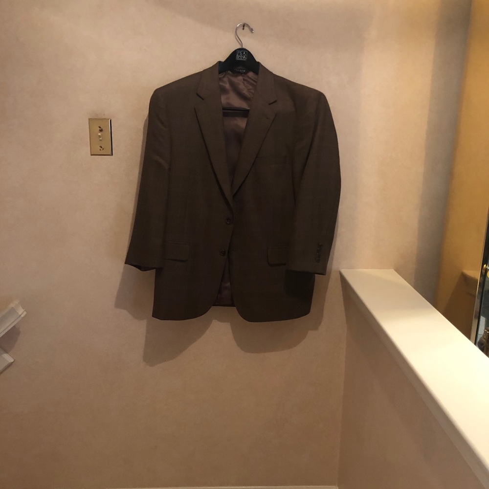 Brown custom made sports coat